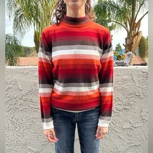 ✧˖° Vintage Lapis 60s/70s Style Striped Sweater ✧˖°